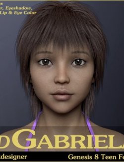 GD Gabriela Teen for Genesis 8 Female