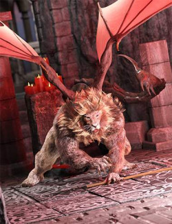 Man-Eater Hierarchical Poses for Manticore HD for Genesis 8.1 Male