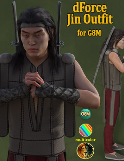 dForce Jin Outfit for G8M