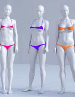 Tiny Bikini for Genesis 8 and 8.1 Females