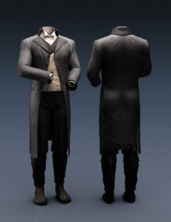 Romantic Gentleman Outfit dForce Clothing for Genesis 8 and 8.1 Males