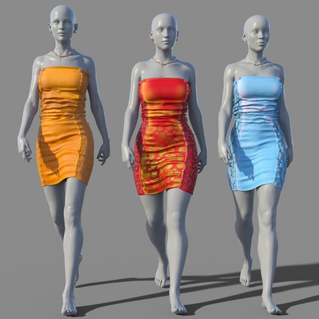 dForce Capri Outfit for Genesis 8 Females