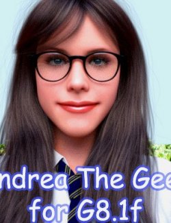 Andrea The Geek for Genesis 8.1 Female