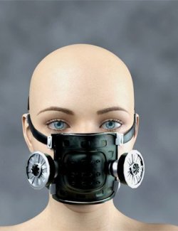 Gas Mask for Genesis 8 Male and Female