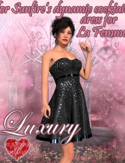 Luxury Add-On for Sunfire's Cocktail Dress for La Femme