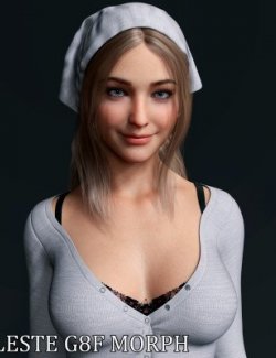 Celeste Character Morph for Genesis 8 Female