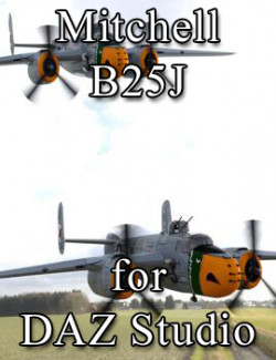 Mitchell B25J for DAZ Studio