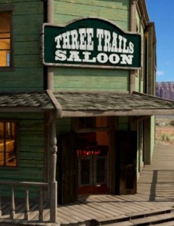 Wild West Saloon for DAZ