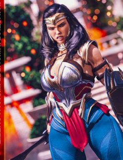 Injustice 2 Wonder Woman for Genesis 8 Female