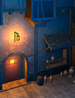 Fantasy House set for Daz Studio