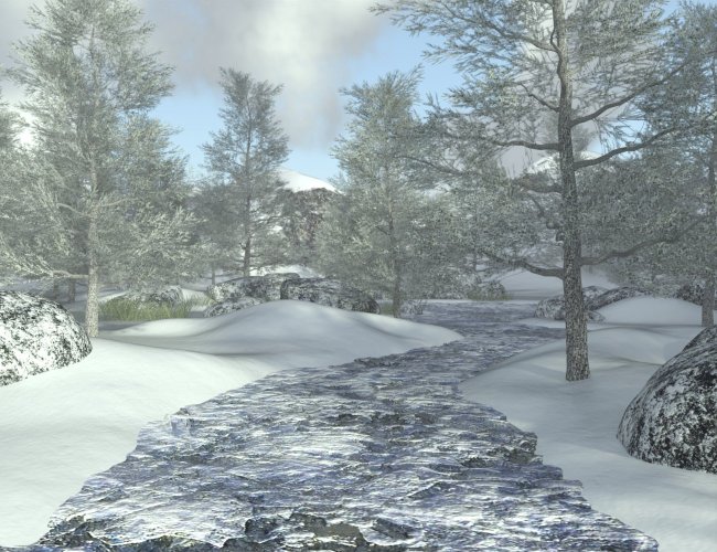 Snow Mountains | 3d Models for Daz Studio and Poser