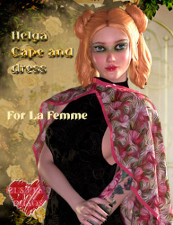 Helga Dress and Cape for La Femme