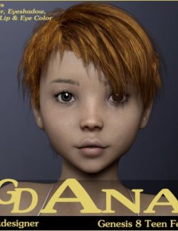 GD Ana Teen for Genesis 8 Female