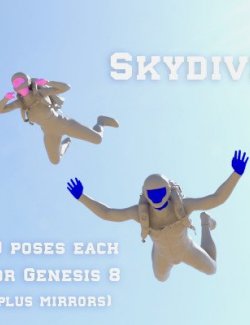 Skydive Poses for G8M and G8F