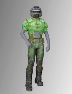 Doom Classic Outfit for Genesis 8 Male