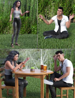 Talking to You Poses and Expressions for Genesis 8.1