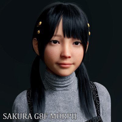 Sora Character Morph For Genesis 8 Females