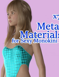 X7 Metal Materials for Sexy Monokini 2