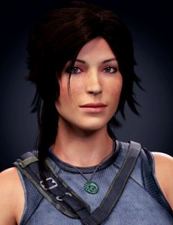 Lara Croft for Genesis 8 and 8.1 Female