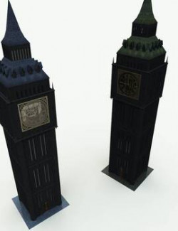 The Clocktower for Poser