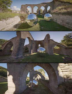 12K HDRI Maps - Swedish Monastery Ruins