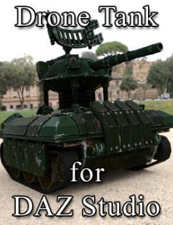 Drone Tank for DAZ Studio