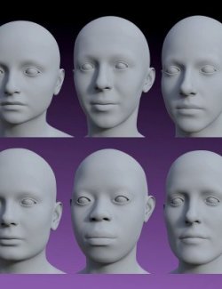 Female Head Shapes Resource for G9