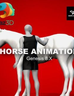 Horse Animation for Genesis 8.x