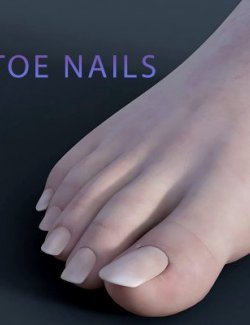 Long Toe Nails for Genesis 8 and 8.1 Female