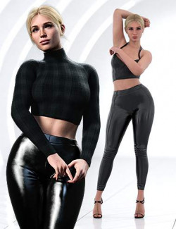 Z Stud Female Shape and Pose Mega Set