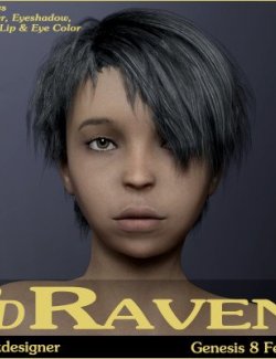 GD Raven for Genesis 8 Female