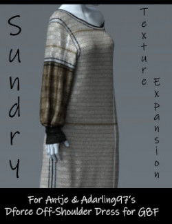 Sundry for DForce Off-Shoulder Dress for G8F