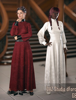 FRQ dForce: Prunella Dress for G8F