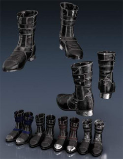 Sabian Boots for Genesis 8 and 8.1 Males