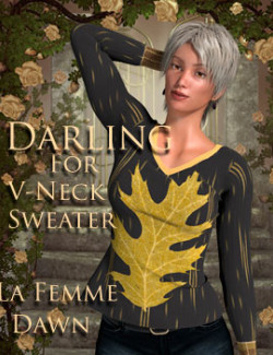 Darling Add-On for Sunfire's V-Neck Sweater for LF and Dawn