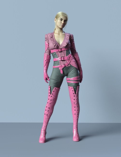 SPRTight Combat Suit for Genesis 9  3d Models for Daz Studio and Poser