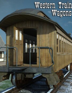 Western Train Wagons A