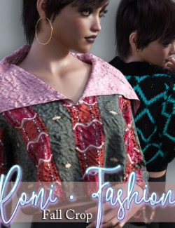 Romi Fashion D-Force Fall Crop Sweater