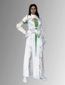 GK Talia Al-Ghul V2 Outfit for Genesis 8 Female