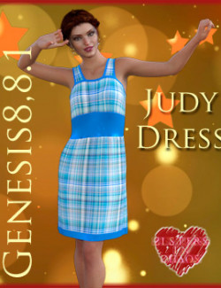 Judy Dress for Genesis 8.x Females