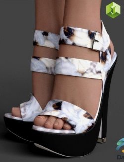 Shoes Alice for Genesis 8 Female