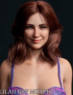 Delilah Character Morph for Genesis 8 Female