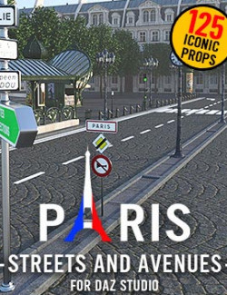 PARIS- Streets & Avenues for DS Iray