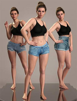 Z Stud Female Shape And Pose Mega Set 2024 - Free Daz 3D Models