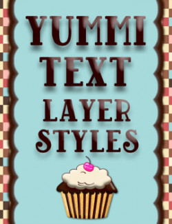 Yummi Text PS Layer Styles