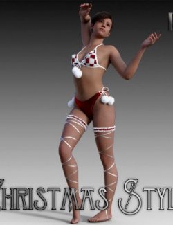 Christmas Style 19- Outfit for Genesis 9