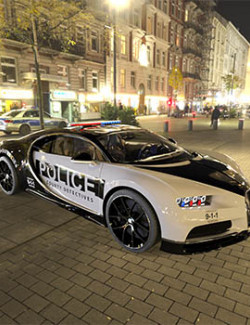 Police sports car for Daz and Poser
