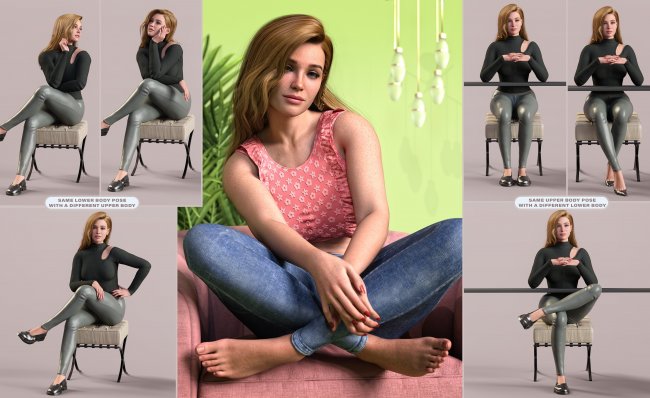 Premium Vector | Sitting in different poses people with laptop character  flat illustration set