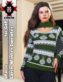 JMR dForce Lorin Winter Sweater for G8F