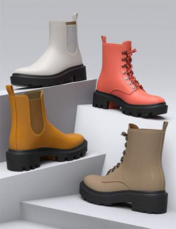 HL Fashion Boots for Genesis 8 and 8.1 Female